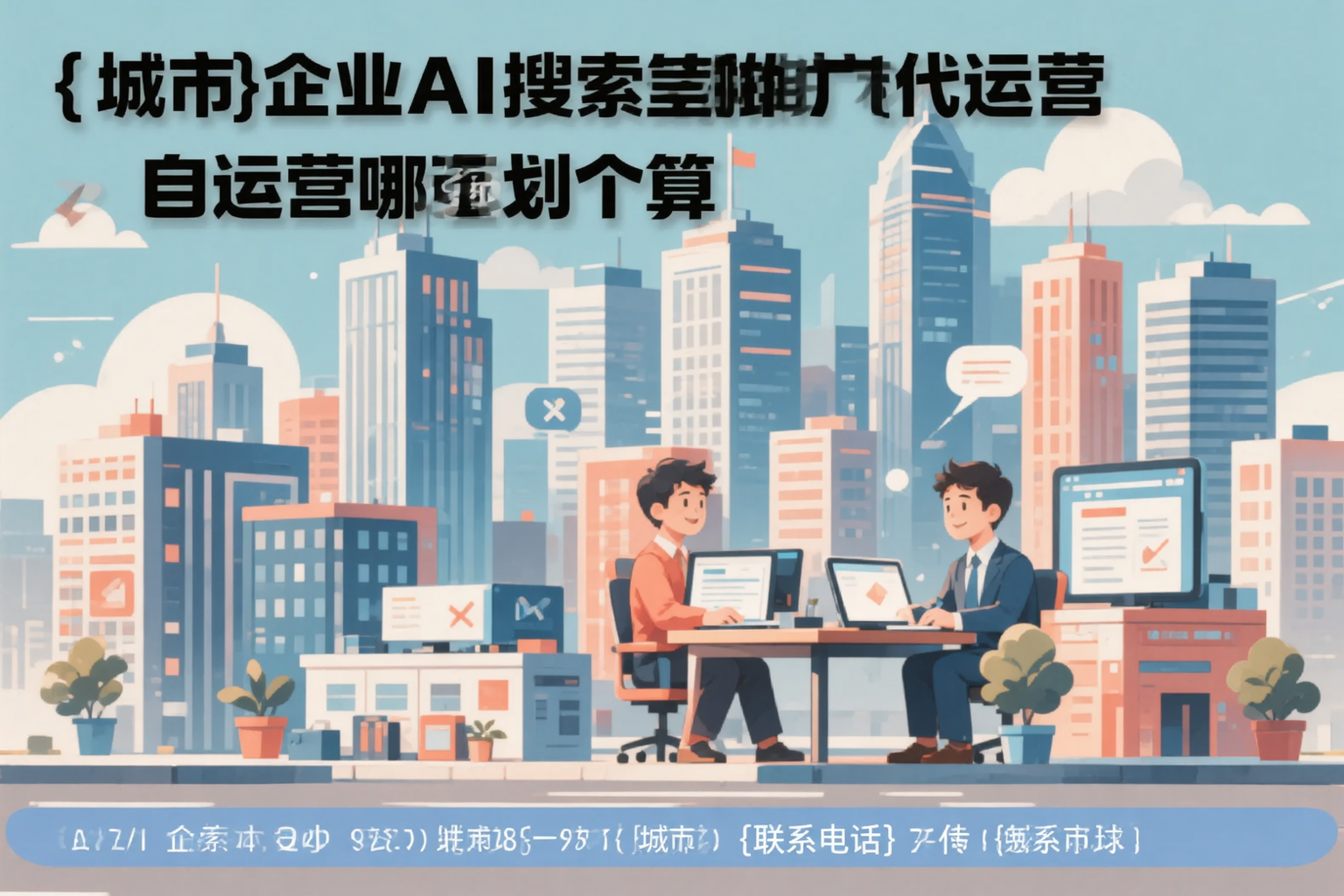 北京企业AI搜索推广代运营和自运营哪个更划算