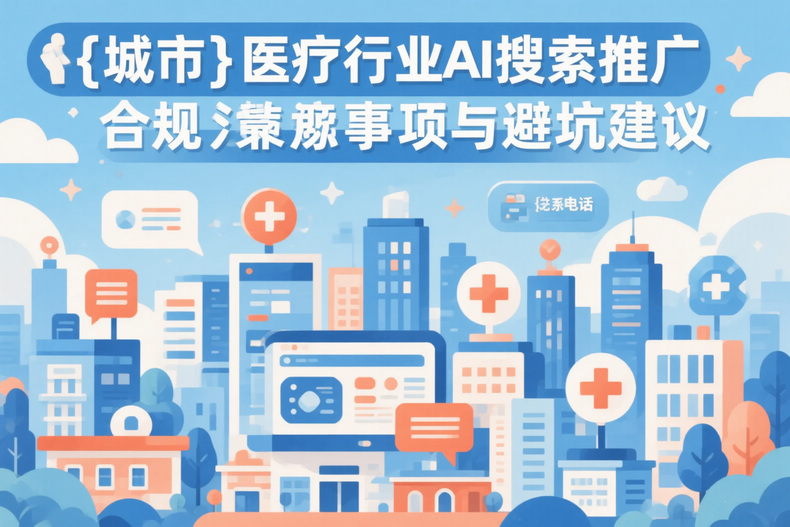 北京医疗行业AI搜索推广合规注意事项与避坑建议