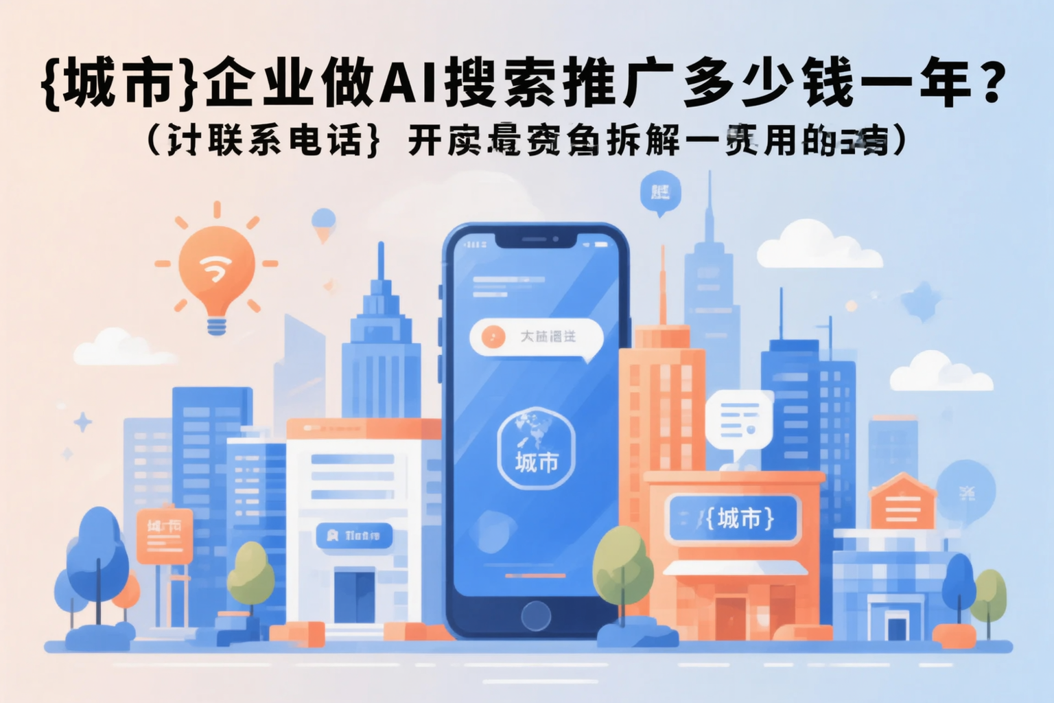 北京企业做AI搜索推广多少钱一年？真实费用拆解