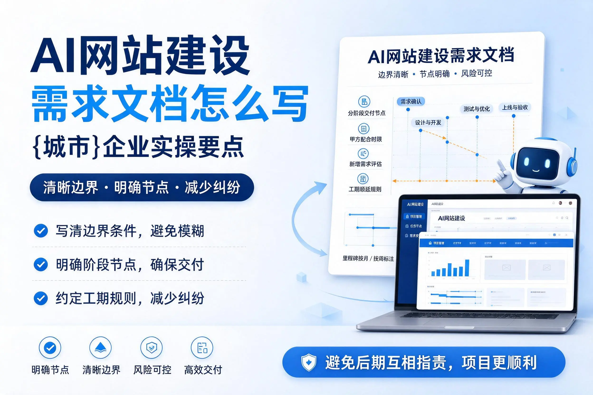 AI网站建设需求文档怎么写，北京企业实操要点